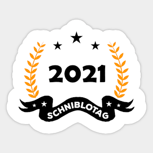 Schniblotag 2021 Schniblow I Blowjob Schnitzel Schniblowtag Schniblo Sticker